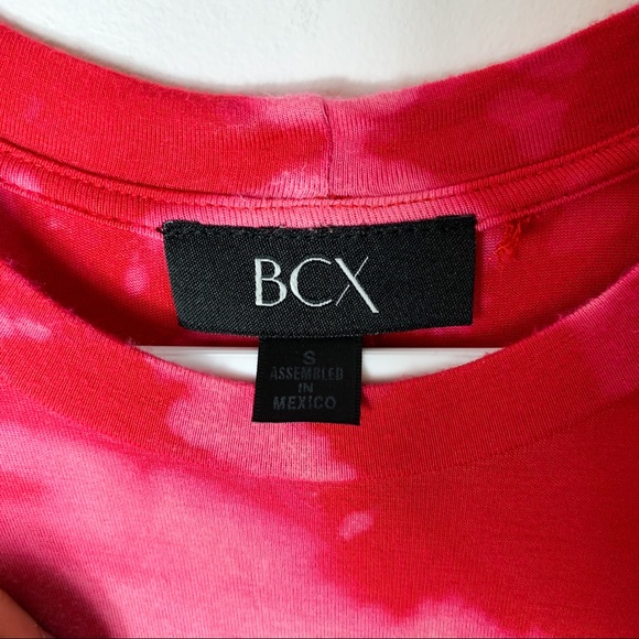 BCX Sleeveless Red Rare Acid Wash Women Dress Sz S 1/1 - Picture 9 of 9